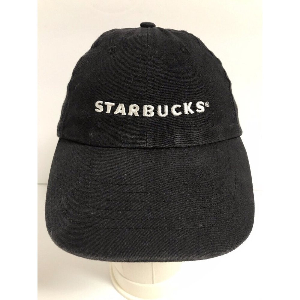 Starbucks Employee Uniform Authentic Adjustable Black Hat